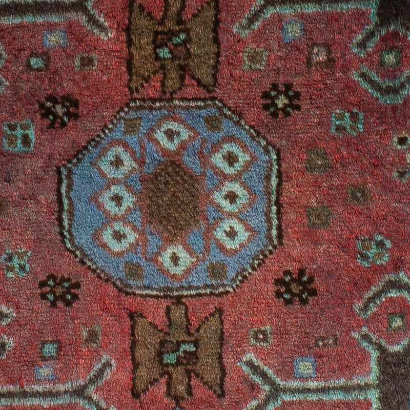 Alfombra persa - Nómada cuadrado  - 108 x 101 cm - multicolor
