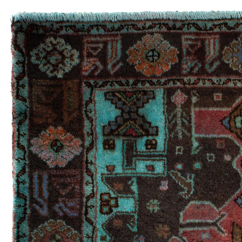 Alfombra persa - Nómada cuadrado  - 108 x 101 cm - multicolor