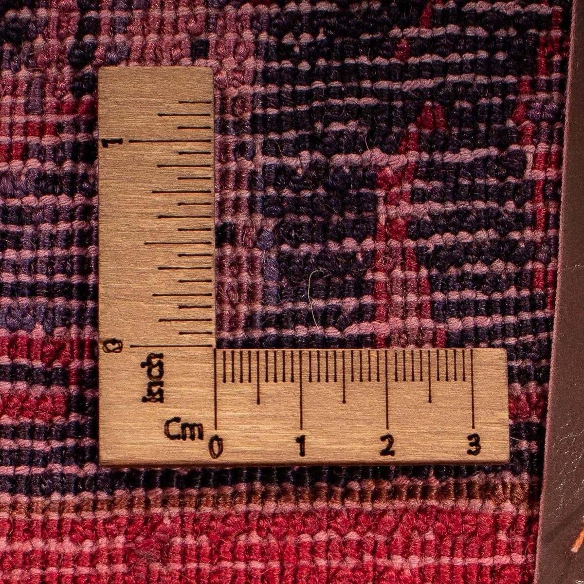 Alfombra persa - Clásica - 144 x 75 cm - rojo oscuro