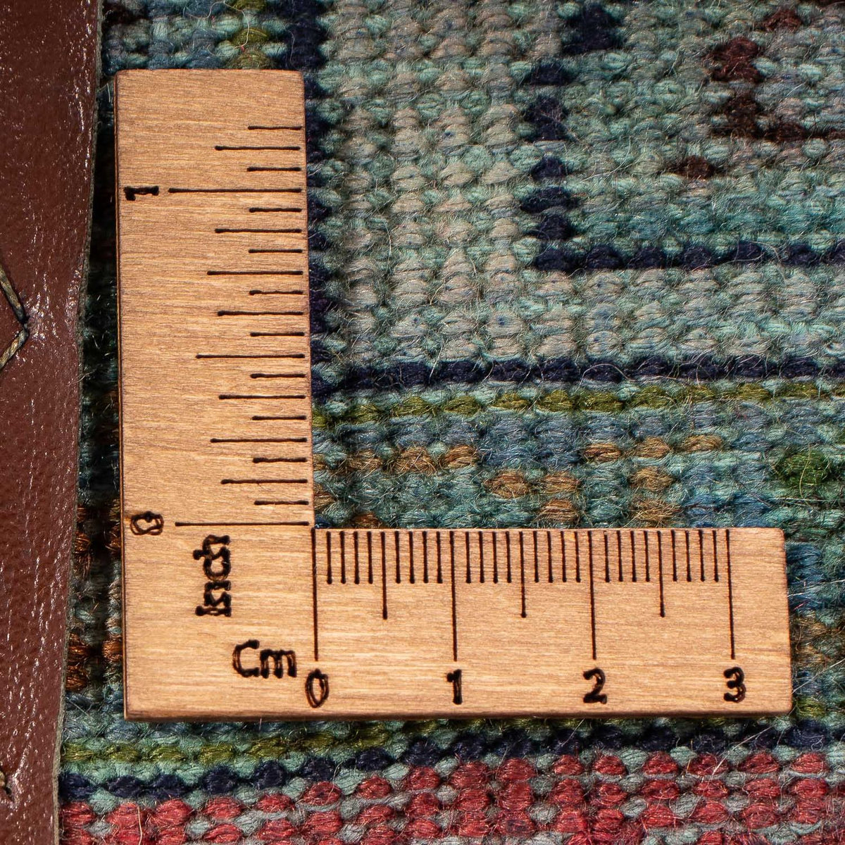 Alfombra persa - Clásica cuadrado  - 105 x 104 cm - azul claro