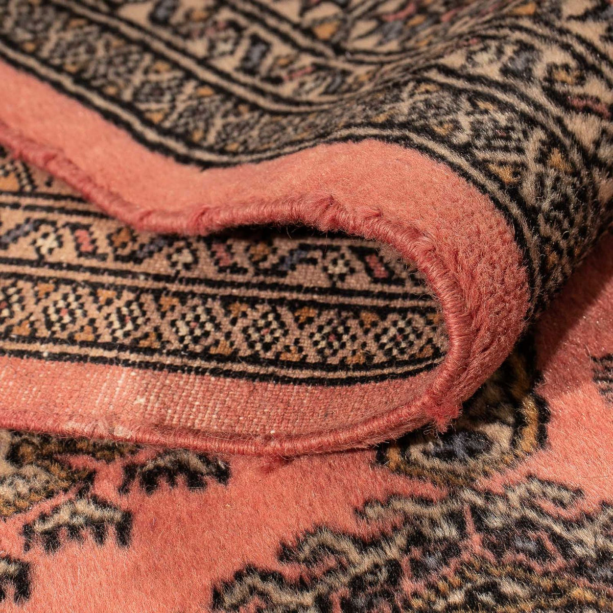 Alfombra Pakistani - 190 x 127 cm - rojo claro