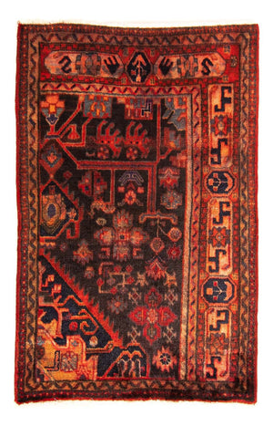 Alfombra persa - Nómada - 133 x 94 cm - multicolor