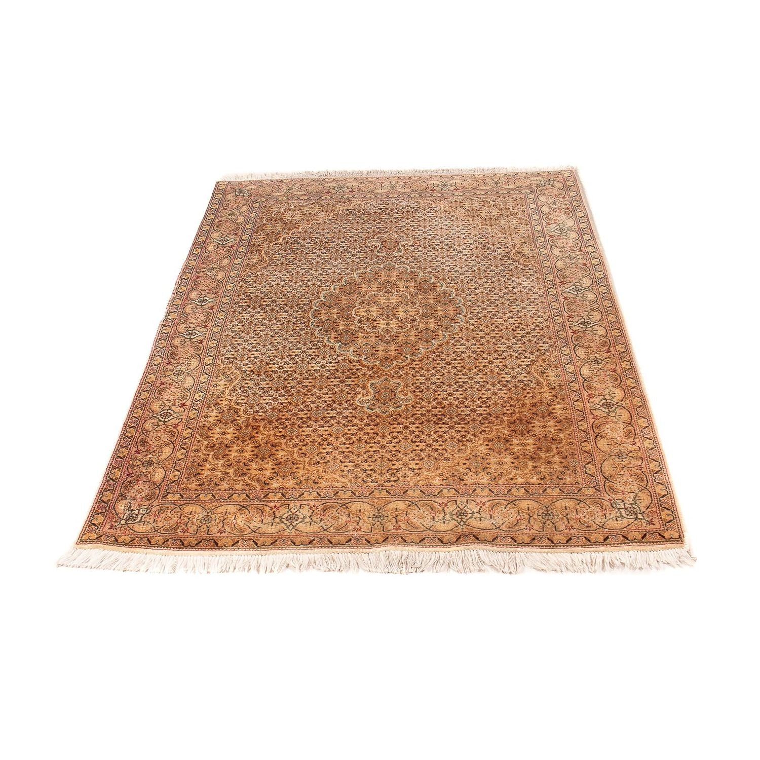 Alfombra Persa - Tabriz - Real - 158 x 102 cm - marrón claro