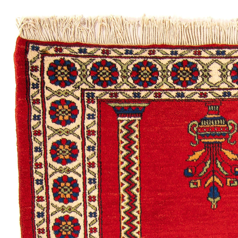 Alfombra afgana - Bukhara - 158 x 94 cm - rojo oscuro