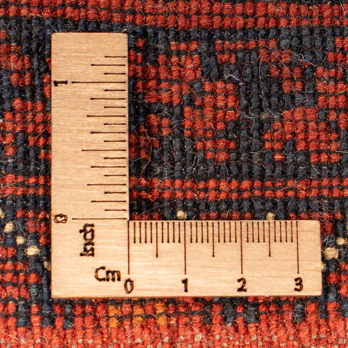 Alfombra afgana - Bukhara - 199 x 124 cm - rojo oscuro