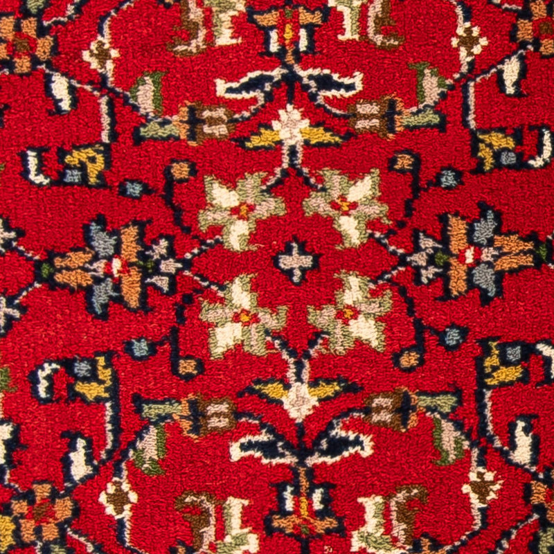 Alfombra oriental - Indus - 145 x 73 cm - rojo oscuro