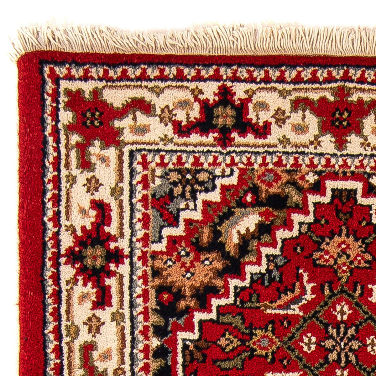 Alfombra oriental - Bidjar - Indus - 141 x 71 cm - rojo oscuro