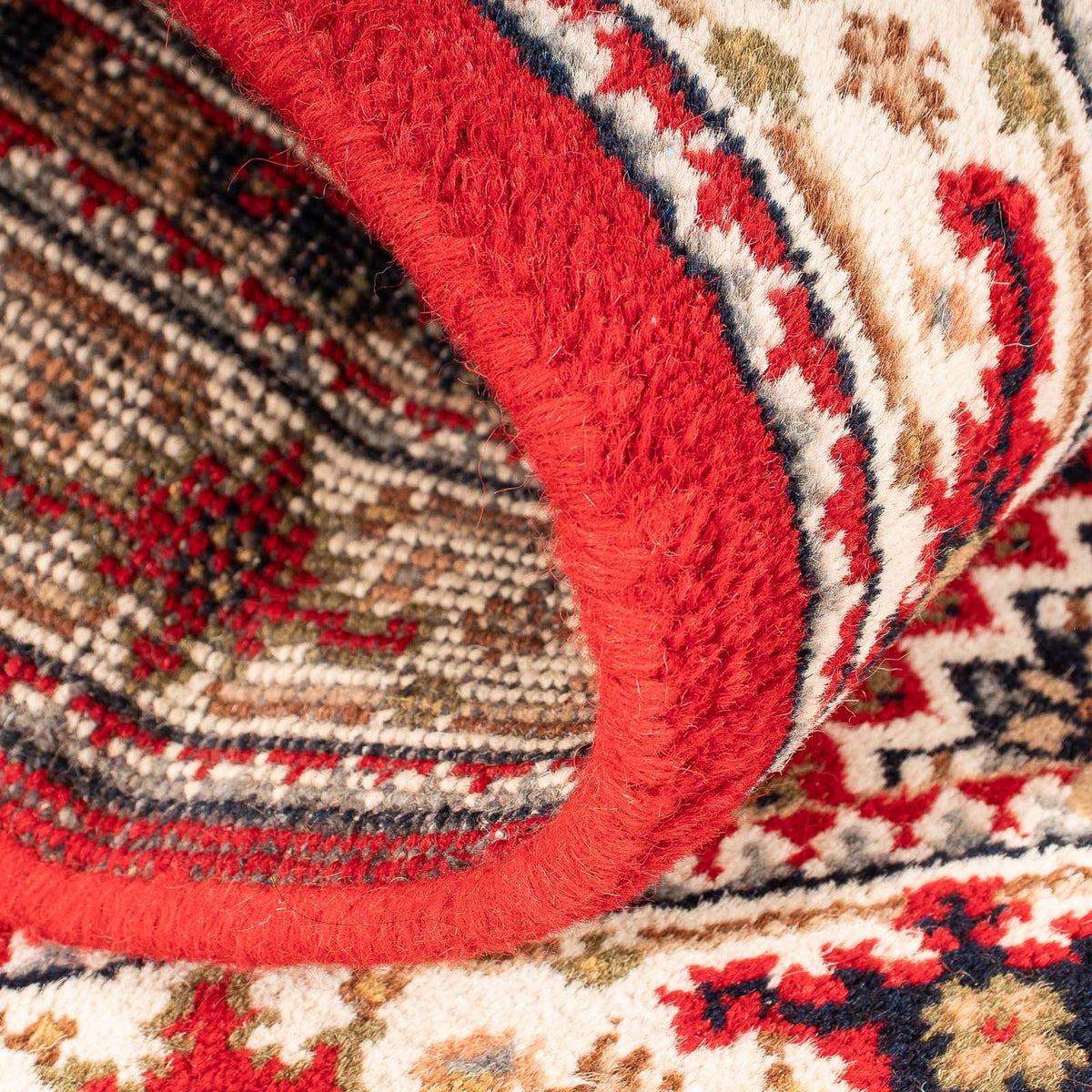 Alfombra oriental - Bidjar - Indus - 141 x 71 cm - rojo oscuro