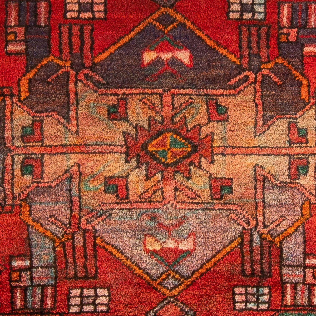 Alfombra persa - Nómada - 177 x 108 cm - rojo oscuro