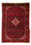 Alfombra persa - Nómada - 159 x 113 cm - rojo oscuro