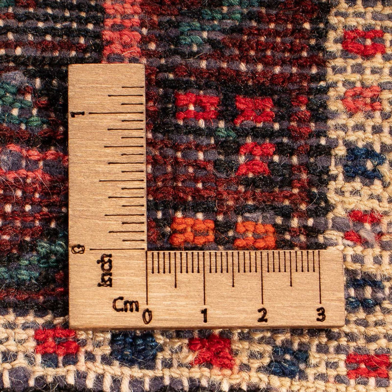 Alfombra persa - Nómada - 159 x 113 cm - rojo oscuro