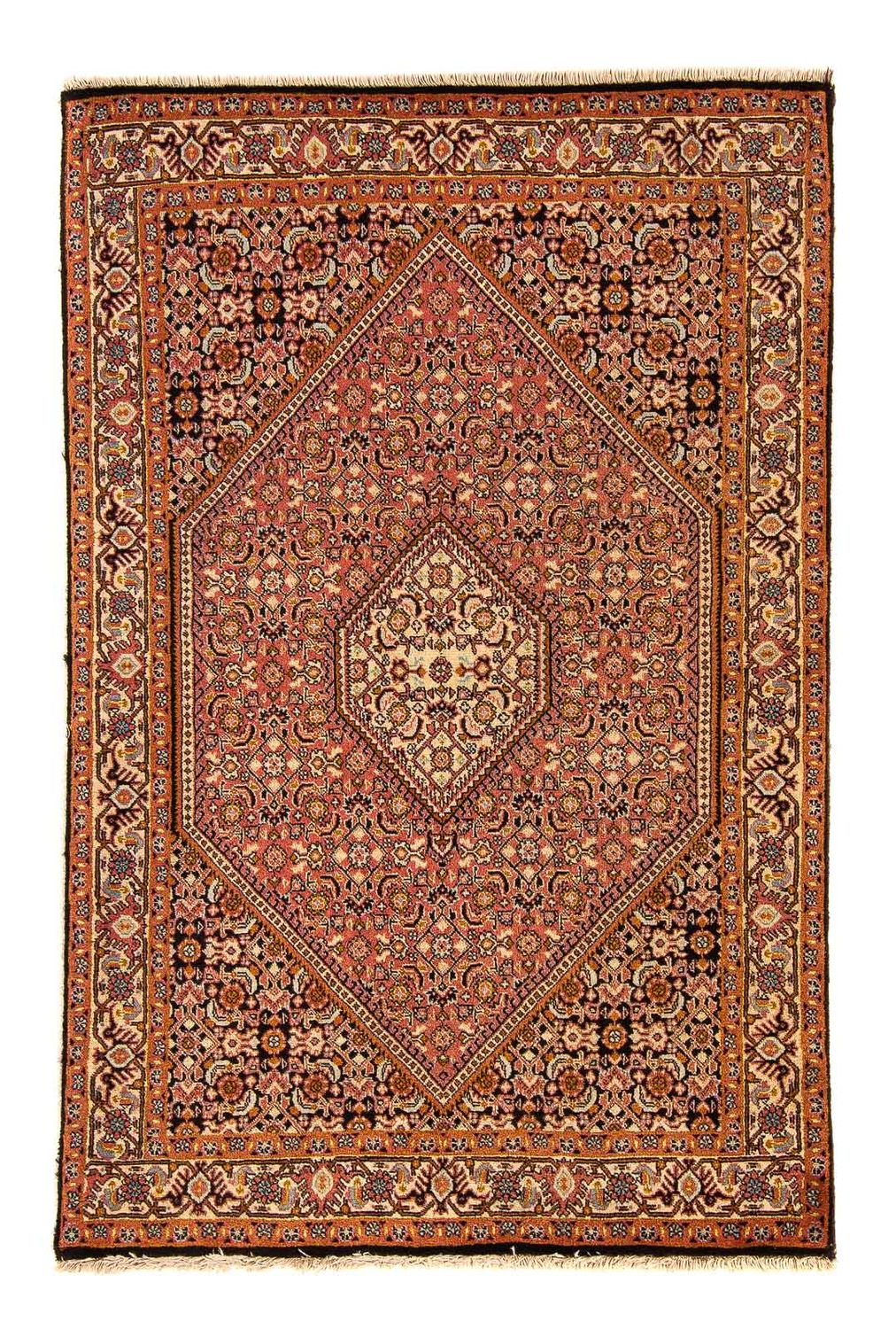 Alfombra persa - Bidjar - 143 x 88 cm - marrón claro