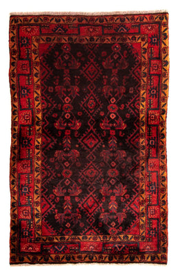 Alfombra persa - Nómada - 170 x 109 cm - rojo oscuro