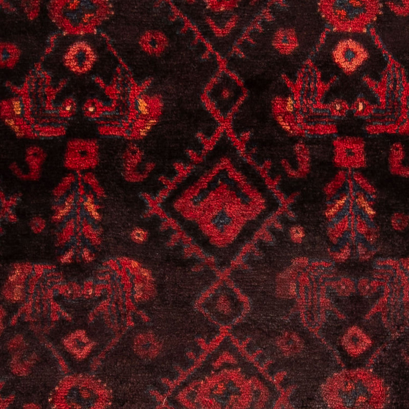 Alfombra persa - Nómada - 170 x 109 cm - rojo oscuro
