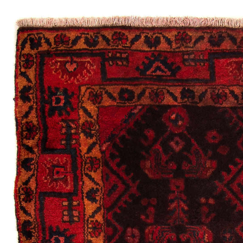 Alfombra persa - Nómada - 170 x 109 cm - rojo oscuro