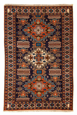 Alfombra persa - Nómada - 170 x 112 cm - azul oscuro