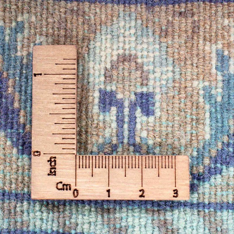 Alfombra de pasillo Alfombra Persa - Nain - Real - 290 x 92 cm - azul oscuro