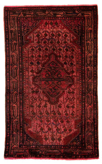 Alfombra persa - Nómada - 173 x 104 cm - rojo oscuro