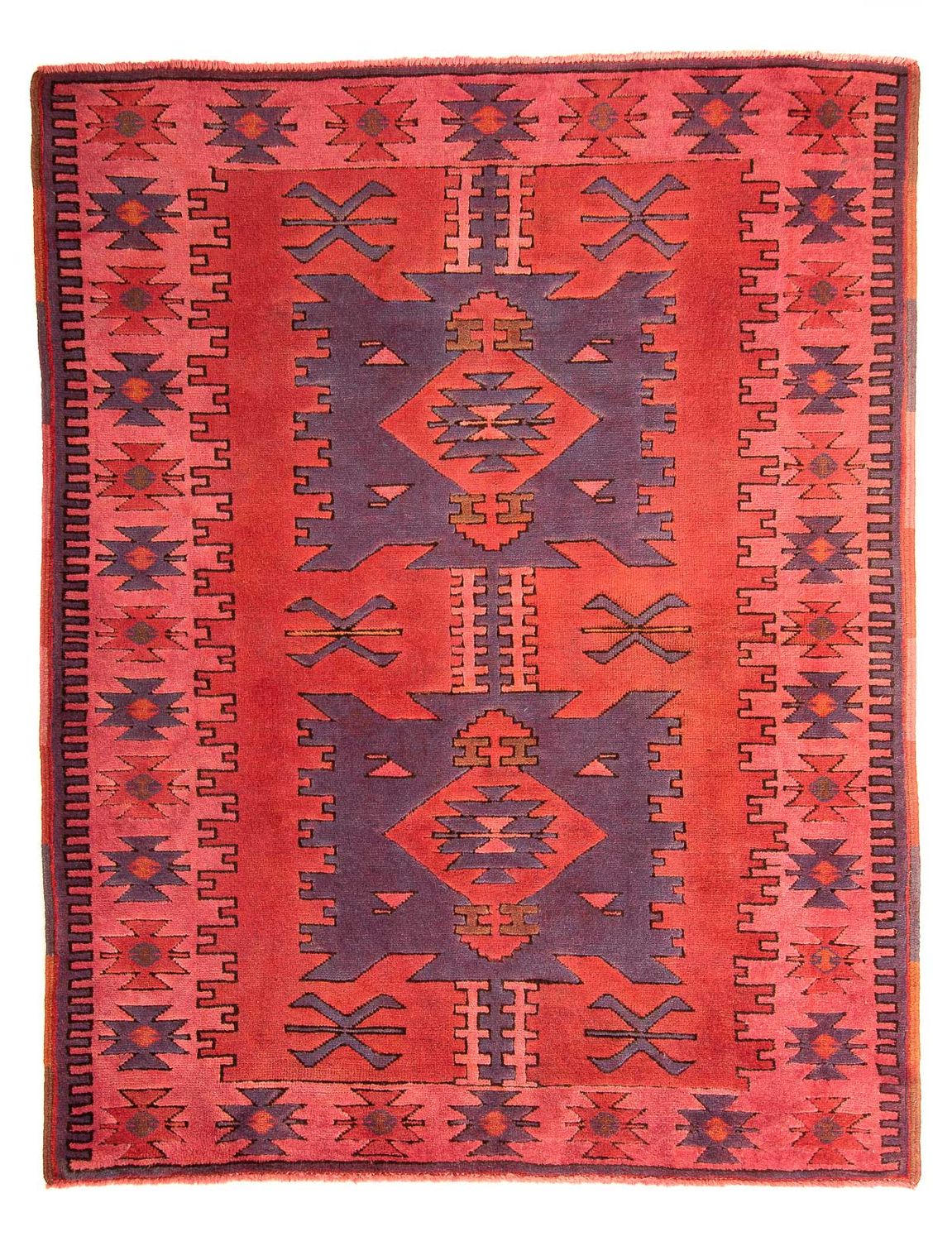 Alfombra persa - Clásica - 190 x 150 cm - rojo claro
