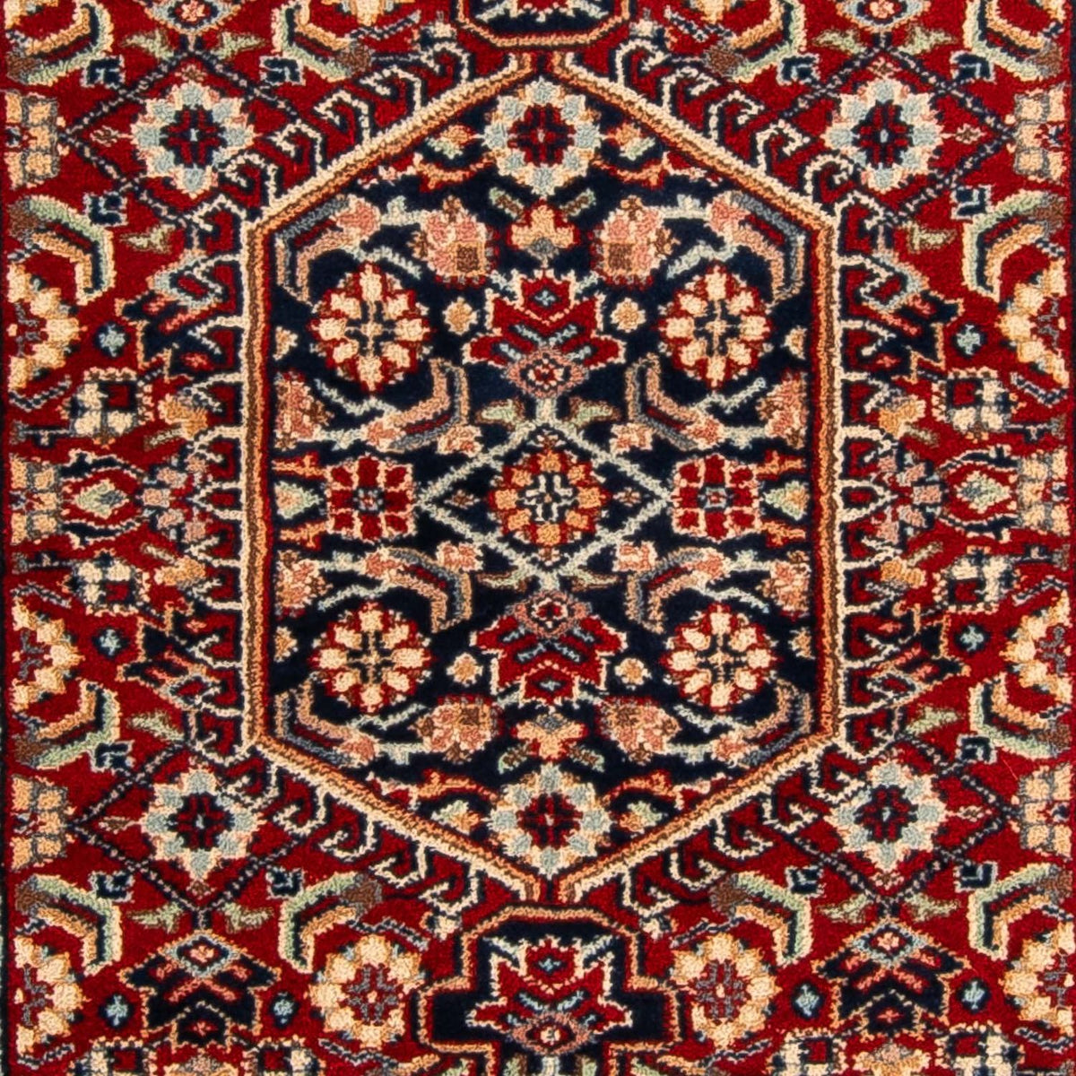 Alfombra oriental - Indus - 157 x 90 cm - rojo