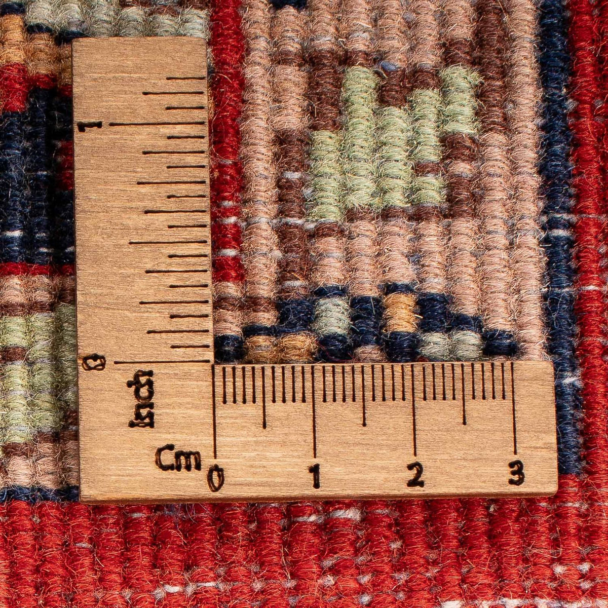 Alfombra oriental - Indus - 157 x 90 cm - rojo