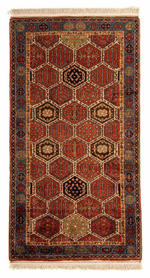 Alfombra oriental - Indus - 159 x 90 cm - multicolor