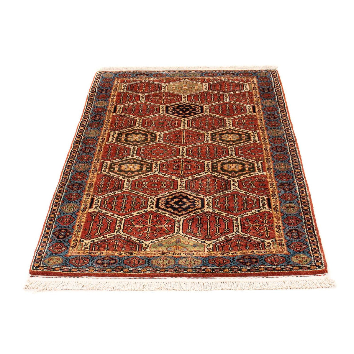 Alfombra oriental - Indus - 159 x 90 cm - multicolor