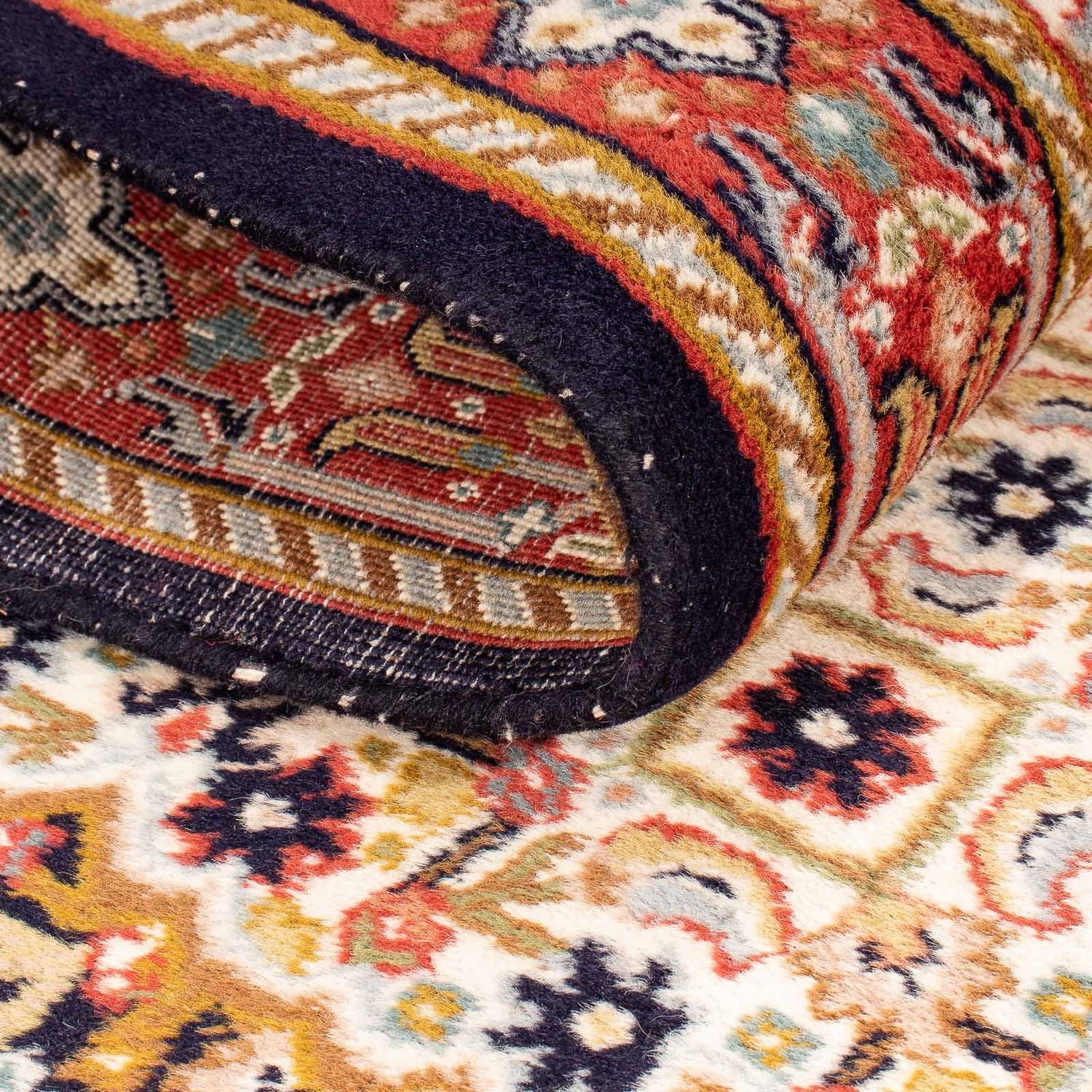 Alfombra oriental - Indus - 165 x 95 cm - beige