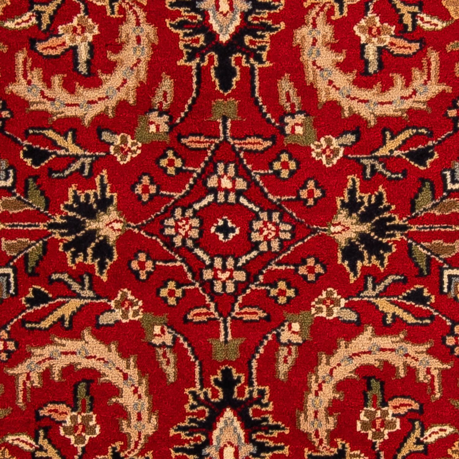 Alfombra oriental - Indus - 163 x 90 cm - rojo oscuro