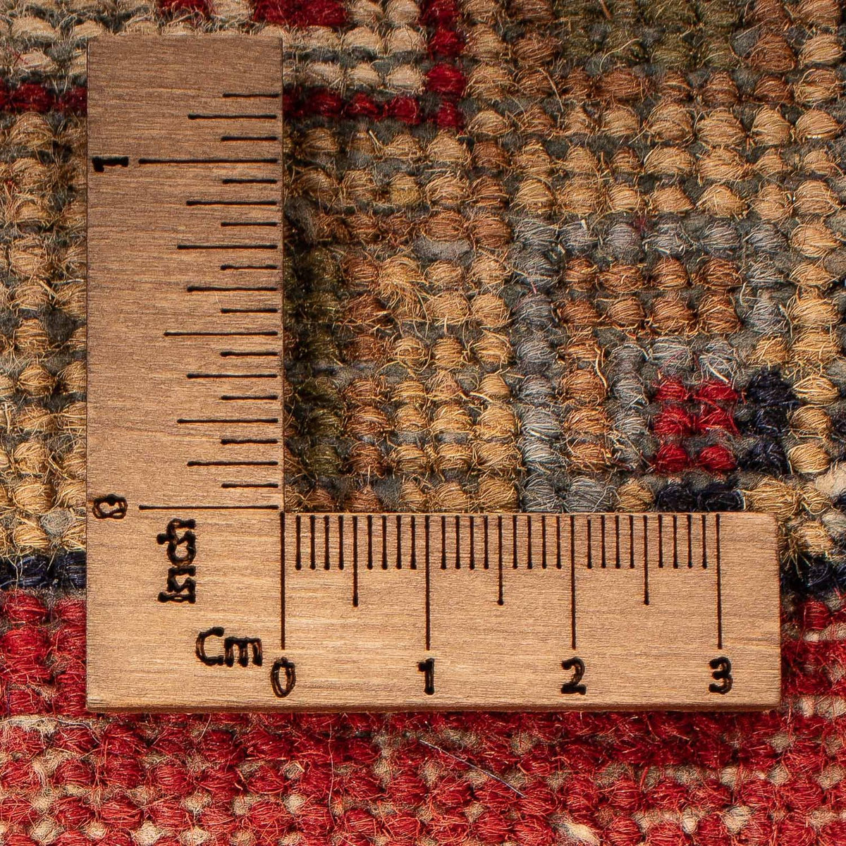 Alfombra oriental - Indus - 163 x 90 cm - rojo oscuro