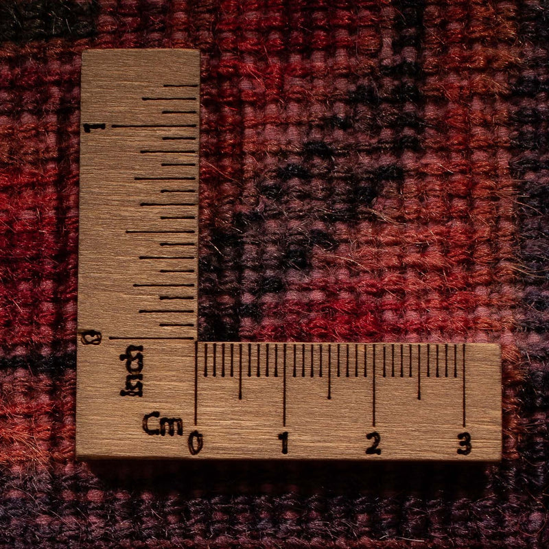 Alfombra Belutsch - 154 x 78 cm - rojo oscuro