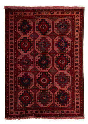 Alfombra Belutsch - 131 x 104 cm - rojo claro