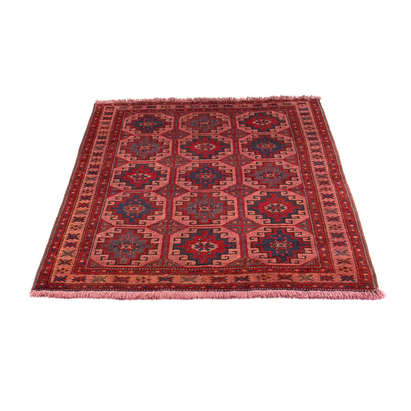 Alfombra Belutsch - 131 x 104 cm - rojo claro