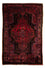 Alfombra persa - Nómada - 175 x 115 cm - rojo oscuro