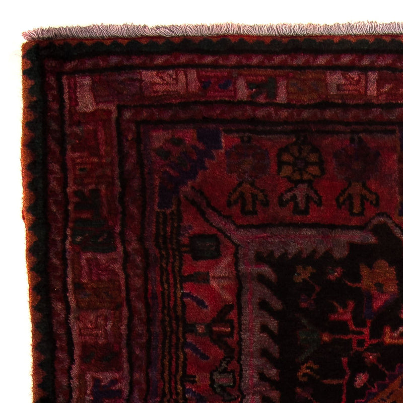Alfombra persa - Nómada - 175 x 115 cm - rojo oscuro