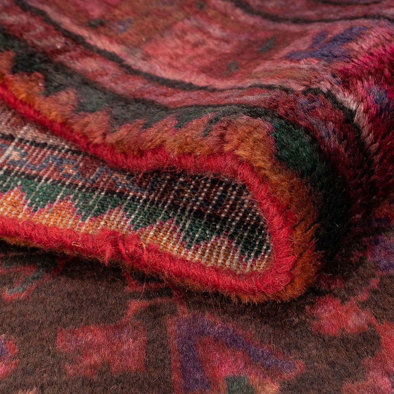 Alfombra persa - Nómada - 175 x 115 cm - rojo oscuro