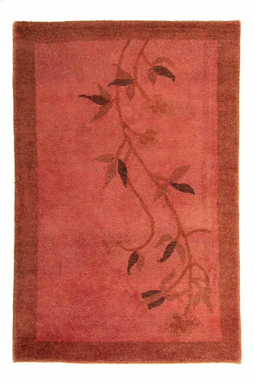 Alfombra Gabbeh - Indus - 165 x 109 cm - rojo claro