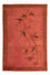 Alfombra Gabbeh - Indus - 165 x 109 cm - rojo claro