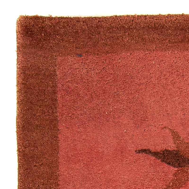 Alfombra Gabbeh - Indus - 165 x 109 cm - rojo claro