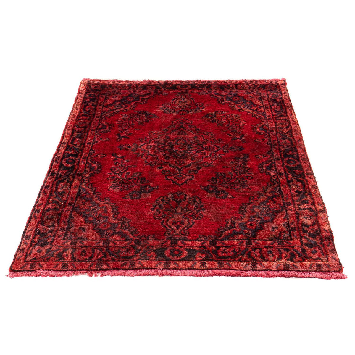 Alfombra persa - Clásica - 147 x 110 cm - rojo oscuro