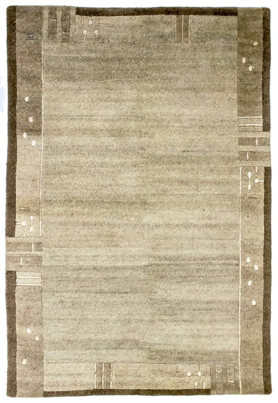 Alfombra de Nepal 120x181cm - Alfombra de lana