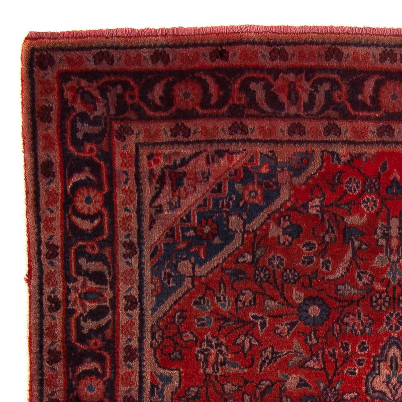 Alfombra persa - Nómada - 150 x 107 cm - rojo oscuro
