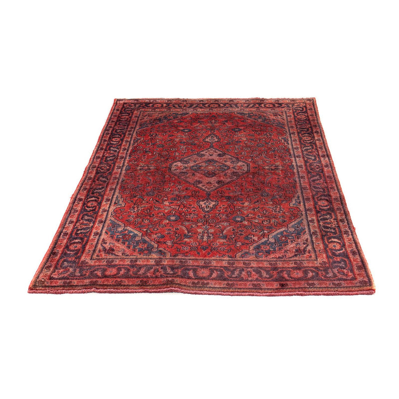 Alfombra persa - Nómada - 150 x 107 cm - rojo oscuro