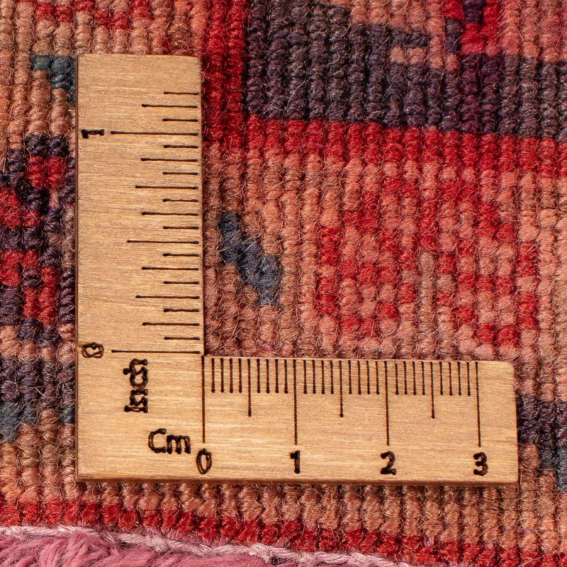 Alfombra persa - Nómada - 150 x 107 cm - rojo oscuro