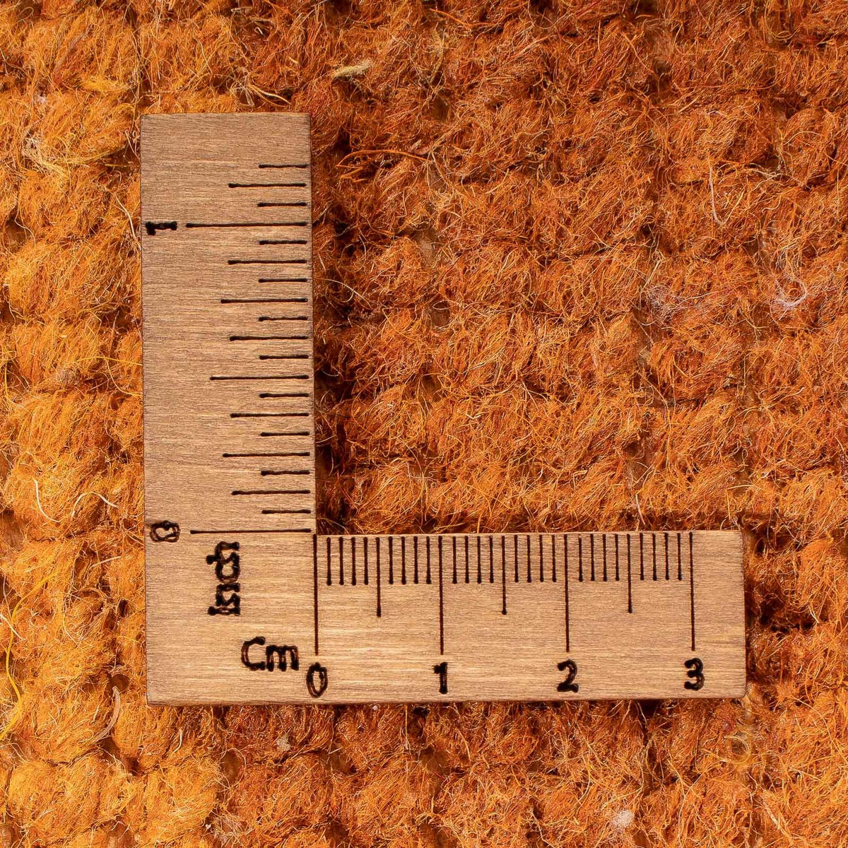 Alfombra de Nepal - 142 x 72 cm - naranja