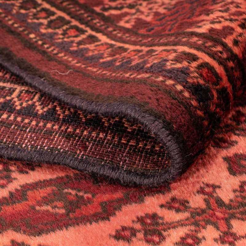 Alfombra afgana - Bukhara - 150 x 103 cm - rojo oscuro