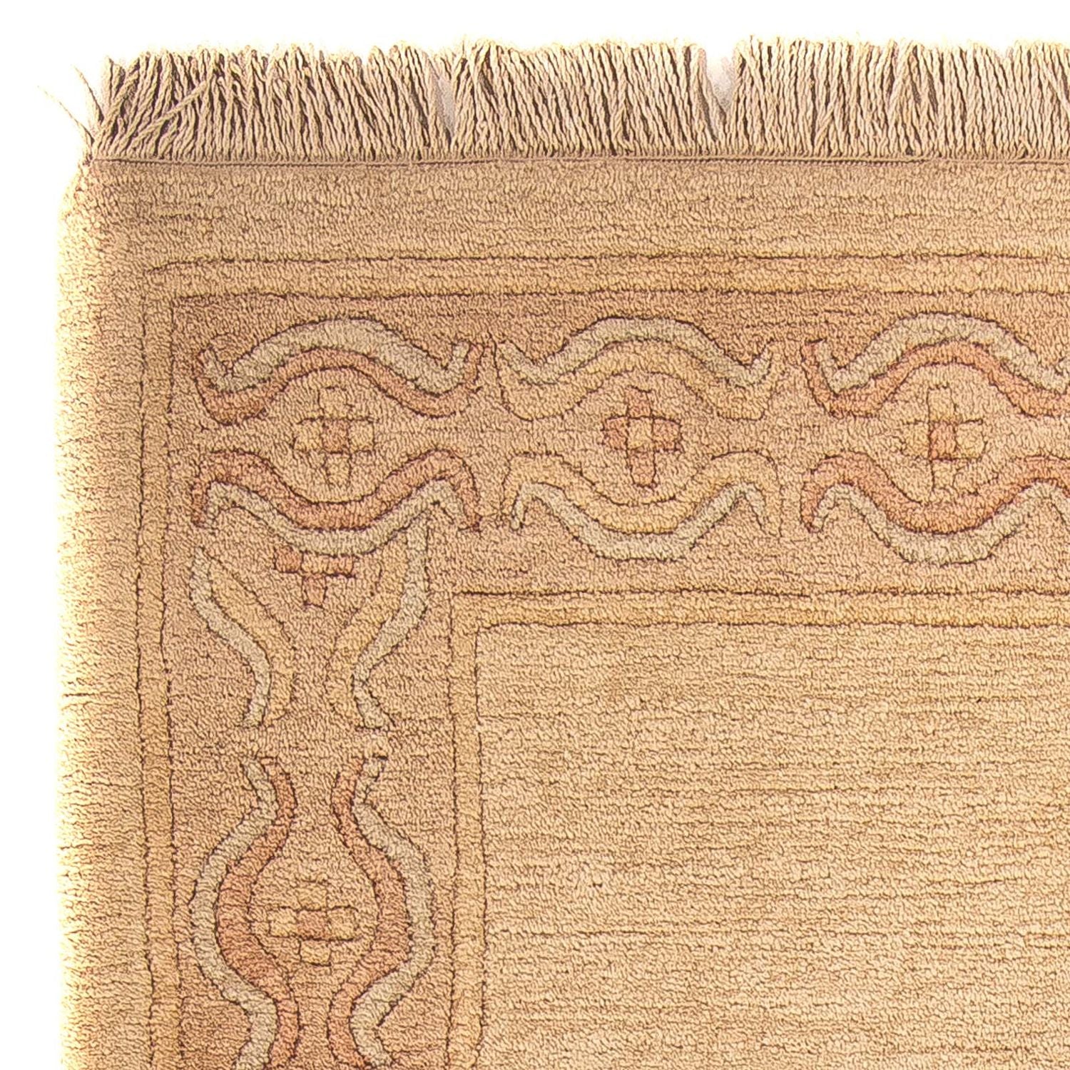 Alfombra de pasillo Alfombra de Nepal - 176 x 91 cm - beige