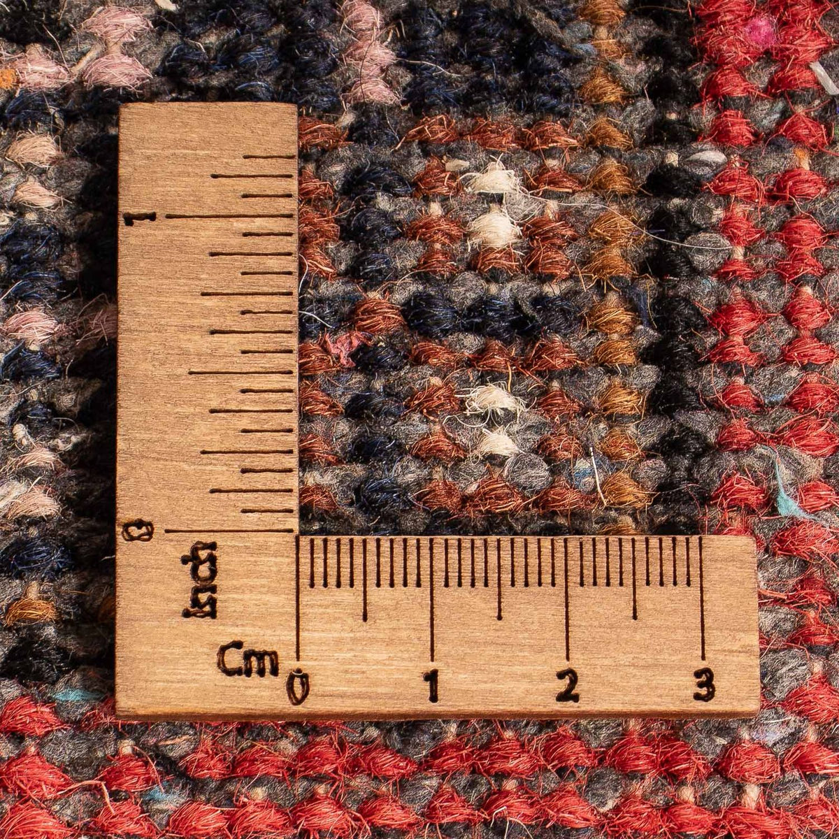 Alfombra oriental - Mir - Indus - 160 x 90 cm - rojo oscuro