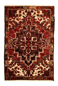Alfombra persa - Nómada - 138 x 95 cm - multicolor