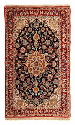 Alfombra de pasillo Alfombra Persa - Isfahan - Prima - 175 x 100 cm - azul oscuro